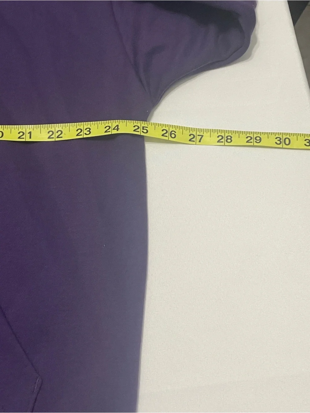 adidas Men's Crewneck Hoodie in Deep Purple